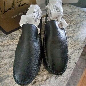 ARNOLD PALMER AP Augusta BLACK 10.5 slip on-Mens   NEW WITH ALL TAGS and box